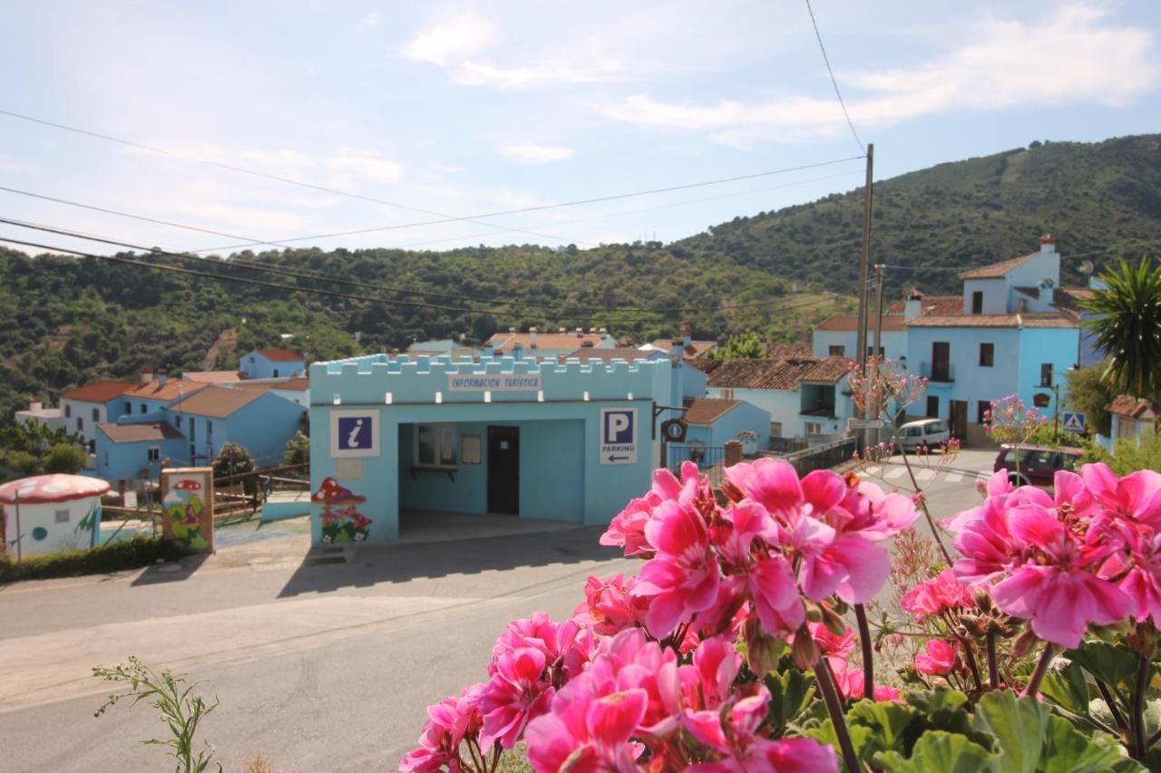 Casas Rurales Juzcar Centro Ngoại thất bức ảnh