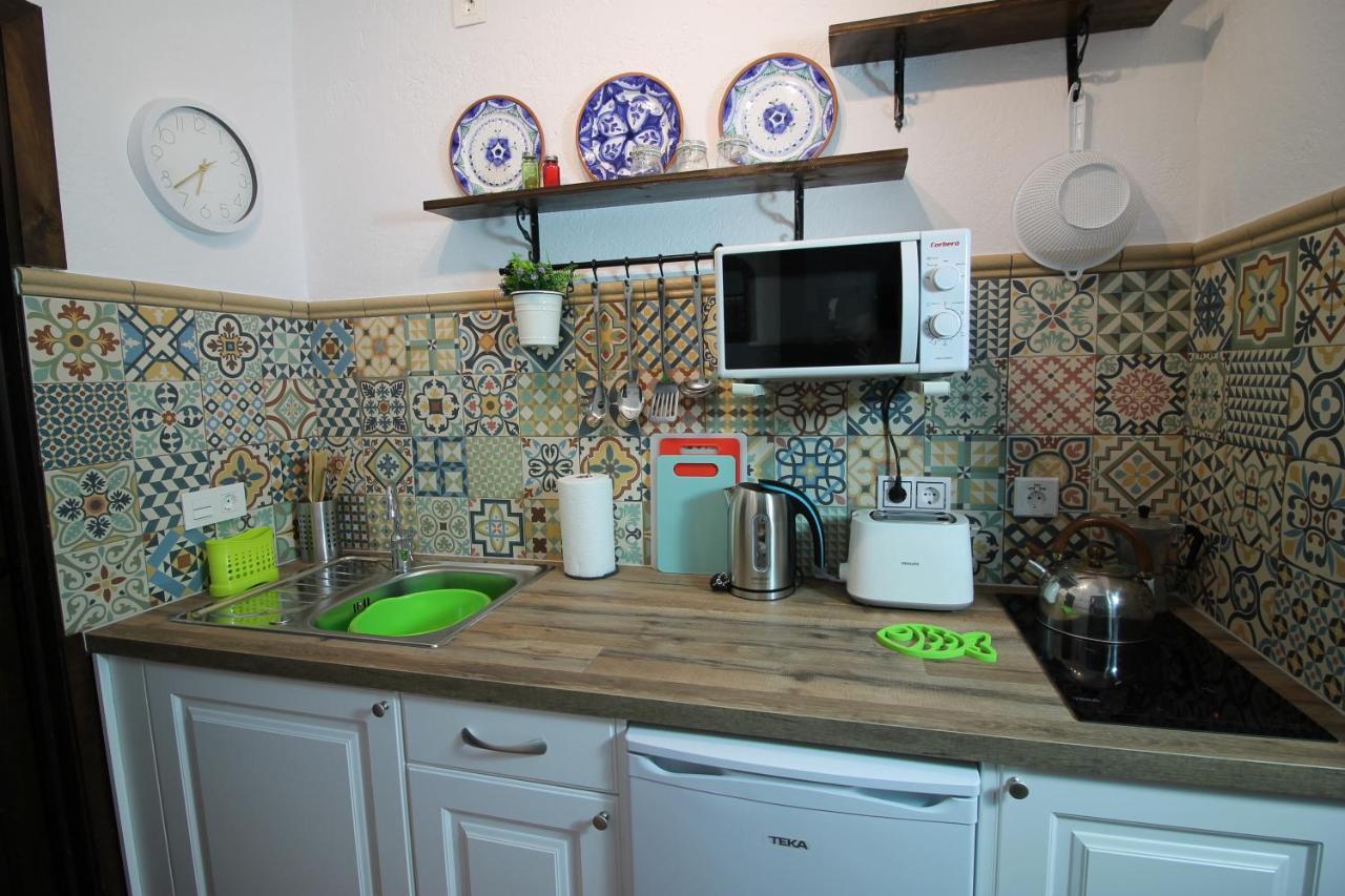 Casas Rurales Juzcar Centro Ngoại thất bức ảnh
